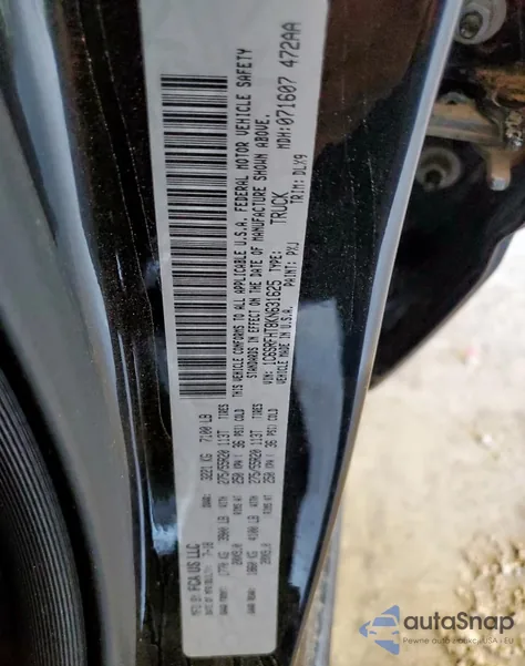 2019 Ram 1500 Limited from USA, damaged, VIN 1C6SRFHT8KN631625